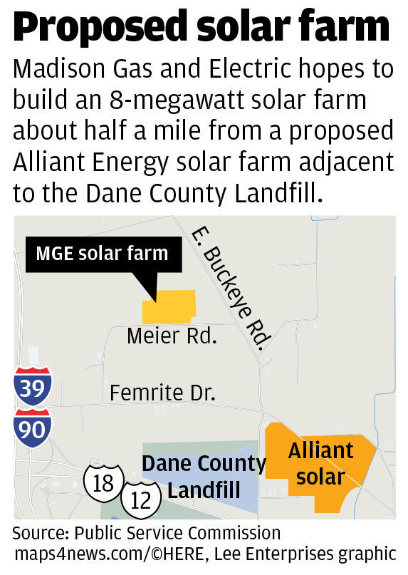 MGE proposes 8MW solar farm